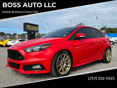 2016 Ford Focus for sale at BOSS AUTO LLC in Norfolk VA