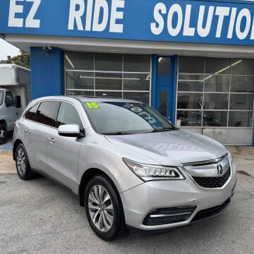 2015 Acura MDX for sale at EZ Ride Solutions in Salisbury MD