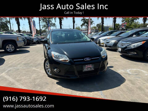 2012 Ford Focus for sale at Jass Auto Sales Inc in Sacramento CA