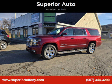 2017 Chevrolet Suburban for sale at Superior Auto in Cortland NY