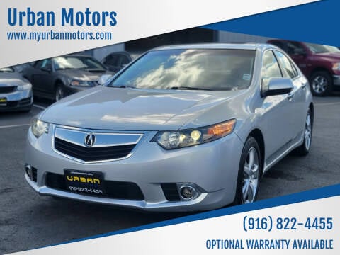 2012 Acura TSX for sale at Urban Motors in Sacramento CA