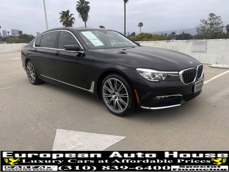 2018 BMW 7 Series for sale at European Auto House in Los Angeles CA