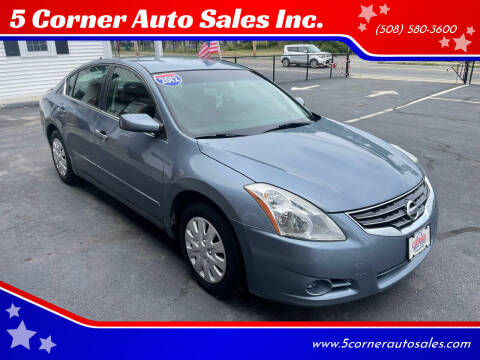 2012 Nissan Altima for sale at 5 Corner Auto Sales Inc. in Brockton MA