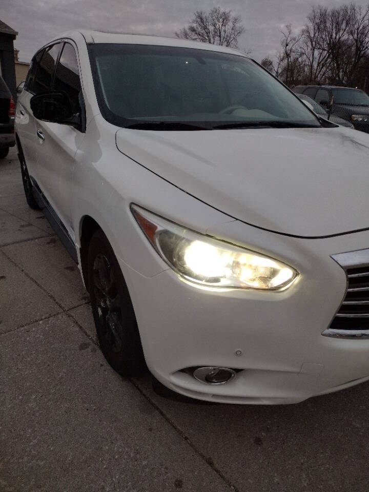 2013 INFINITI JX35 for sale at AK Used Auto Sales LLC in Omaha, NE