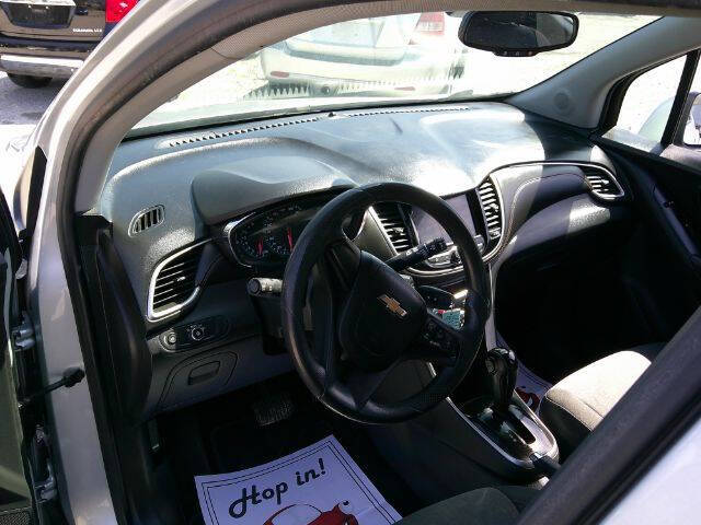 Silver 2021 Chevrolet Trax LS AWD LS 4dr Crossover 9