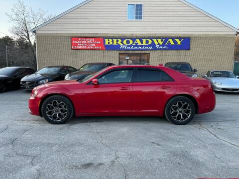 2015 Chrysler 300 for sale at Broadway Motoring Inc. in Ayer MA