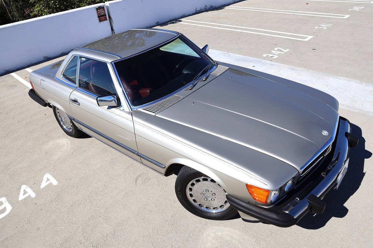 1986 Mercedes-Benz 560-Class for sale at DE AUTOS INC in San Juan Capistrano, CA