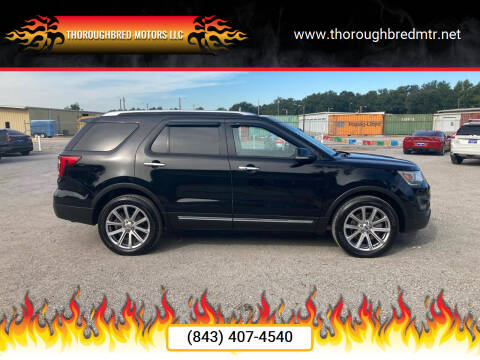 2016 Ford Explorer for sale at Thoroughbred Motors LLC in Scranton SC