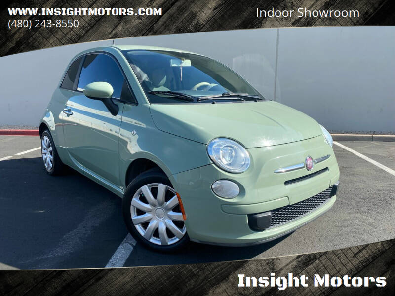 2012 FIAT 500 for sale at Insight Motors in Tempe AZ