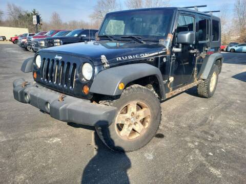 2008 Jeep Wrangler Unlimited for sale at Cruisin' Auto Sales in Madison IN