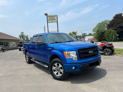 2014 Ford F-150 for sale at Conklin Cycle Center in Binghamton NY