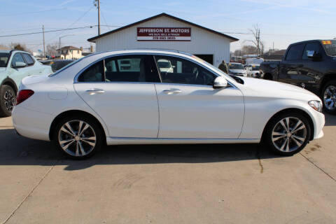 2016 Mercedes-Benz C-Class for sale at Jefferson St Motors in Waterloo IA