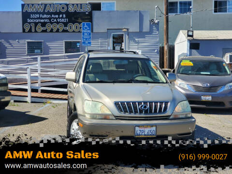 2003 Lexus RX 300 for sale at AMW Auto Sales in Sacramento CA