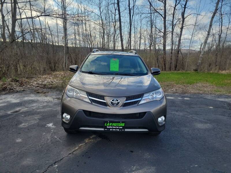 2015 Toyota RAV4 for sale at L & R Motors in Greene ME