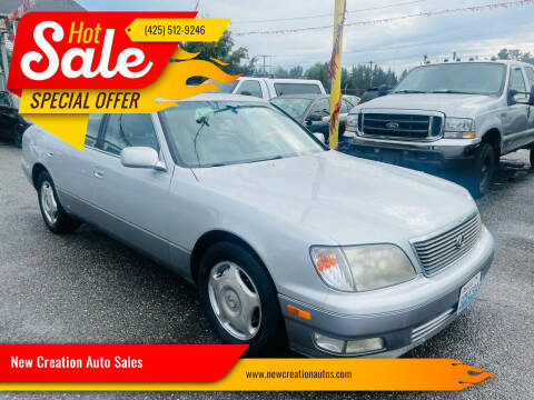 2000 Lexus LS 400 for sale at New Creation Auto Sales in Everett WA
