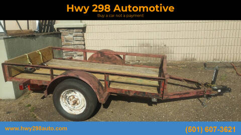  Home Made Utility Trailer for sale at Hwy 298 Automotive in Benton AR