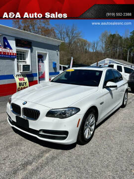 2014 BMW 5 Series for sale at A&A Auto Sales in Fuquay Varina NC