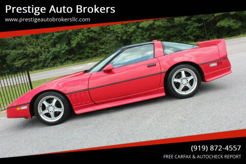 1986 Chevrolet Corvette for sale at Prestige Auto Brokers in Raleigh NC