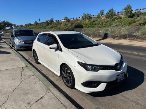 2017 Toyota Corolla iM for sale at San Ysidro Auto Sales in San Ysidro CA