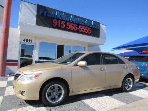 2011 Toyota Camry for sale at Franklin Auto Sales in El Paso TX