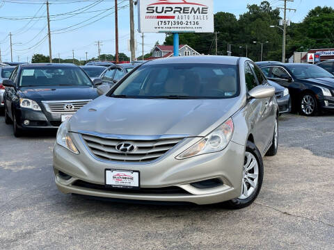 2011 Hyundai Sonata for sale at Supreme Auto Sales in Chesapeake VA