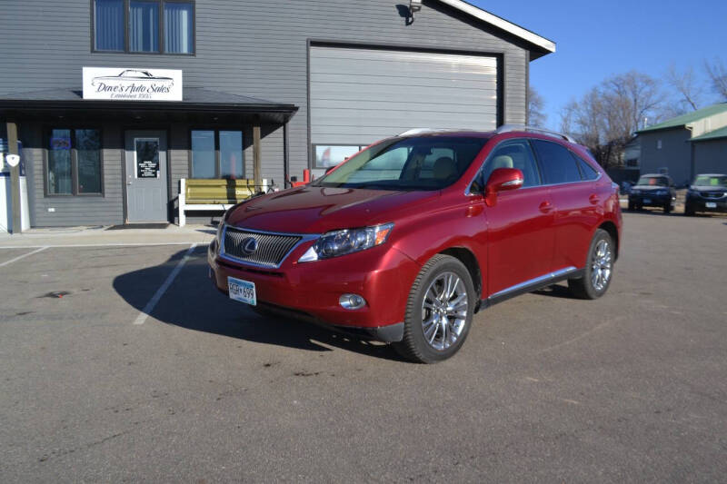 2010 Lexus RX 450h for sale at Dave's Auto Sales in Hutchinson MN