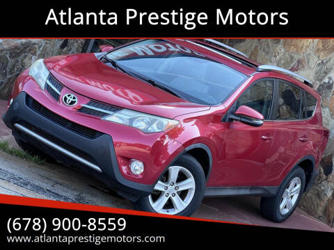 2013 Toyota RAV4 XLE