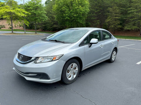 2013 Honda Civic for sale at El Camino Auto Sales Gainesville in Gainesville GA