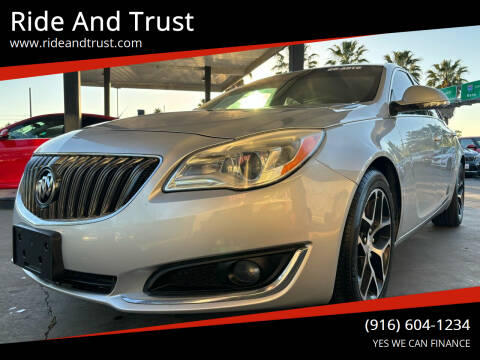 2017 Buick Regal for sale at Ride And Trust in Sacramento CA