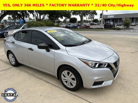 2021 Nissan Versa for sale at CHRIS SPEARS' PRESTIGE AUTO SALES INC in Ocala FL