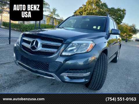 2014 Mercedes-Benz GLK for sale at AUTO BENZ USA in Fort Lauderdale FL
