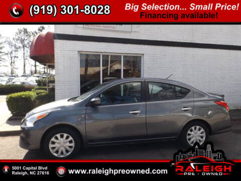 2019 Nissan Versa for sale at Raleigh Pre-Owned in Raleigh NC