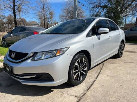 2014 Honda Civic for sale at Green Source Auto Group LLC in Houston TX