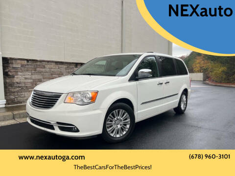 2012 Chrysler Town and Country for sale at NEXauto in Flowery Branch GA