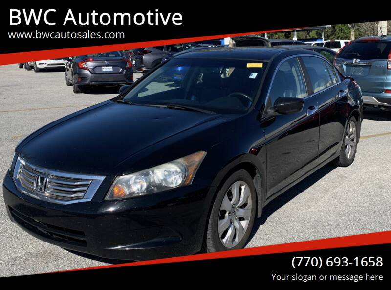 2010 Honda Accord for sale at BWC Automotive in Kennesaw GA