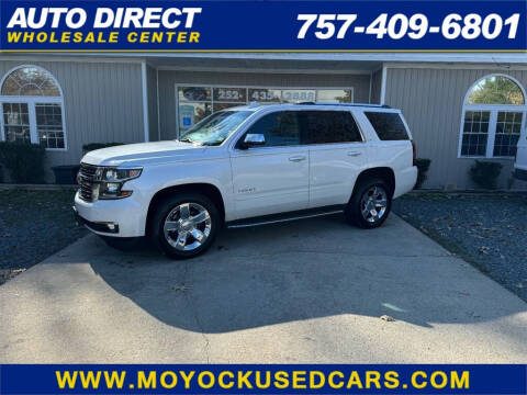 2016 Chevrolet Tahoe for sale at Auto Direct Wholesale Center in Moyock NC