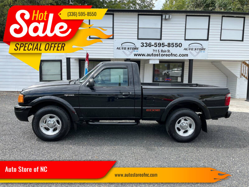 2003 Ford Ranger for sale at Auto Store of NC - Walnut Cove in Walnut Cove NC