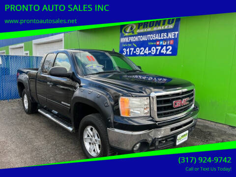 2011 GMC Sierra 1500 for sale at PRONTO AUTO SALES INC in Indianapolis IN