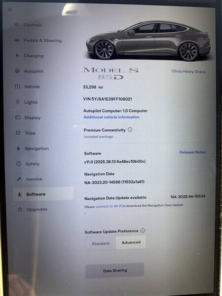 2015 Tesla Model S 85D