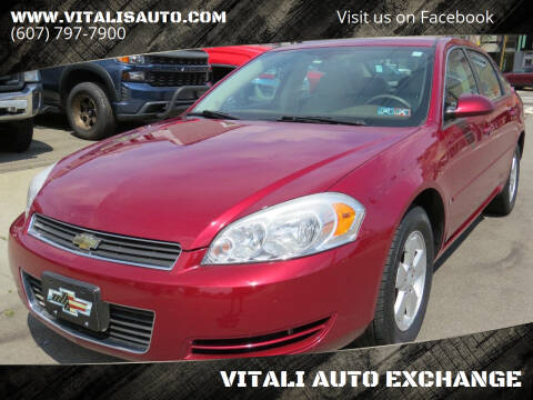 2008 Chevrolet Impala for sale at VITALI AUTO EXCHANGE in Johnson City NY