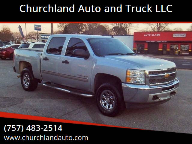 2013 Chevrolet Silverado 1500 for sale at Churchland Auto and Truck LLC in Portsmouth VA