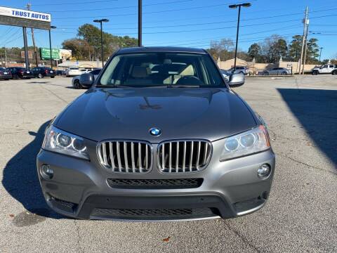 2014 BMW X3 for sale at Trust Autos, LLC in Decatur GA