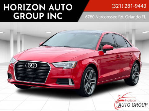 2017 Audi A3 for sale at HORIZON AUTO GROUP INC in Orlando FL