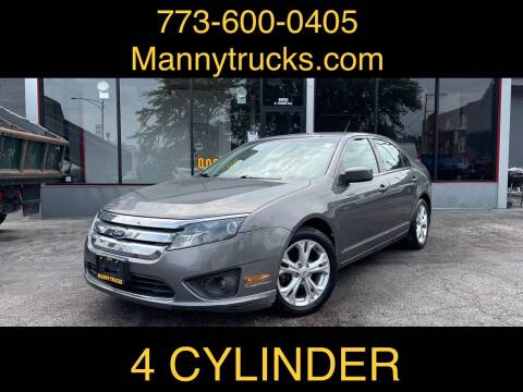 2012 Ford Fusion for sale at Manny Trucks in Chicago IL