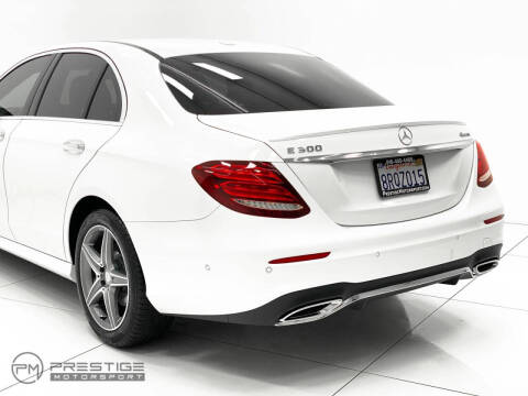 2017 Mercedes-Benz E-Class E 300 4MATIC