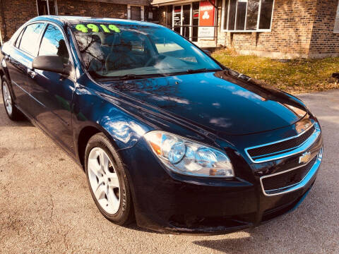 2012 Chevrolet Malibu for sale at Midland Commercial. Chicago Cargo Vans & Truck in Bridgeview IL