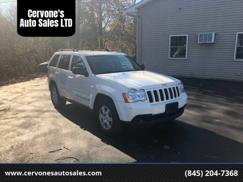 2010 Jeep Grand Cherokee for sale at Cervone's Auto Sales LTD in Beacon NY