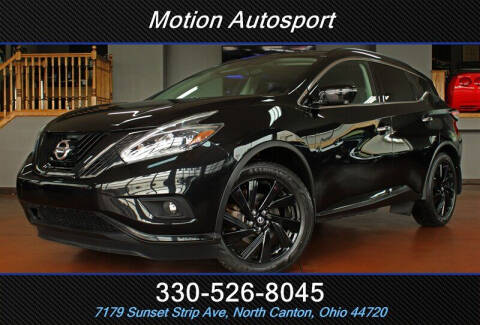 2018 Nissan Murano for sale at Motion Auto Sport in North Canton OH