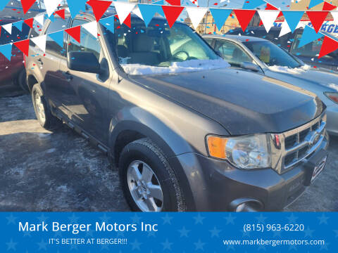 2011 Ford Escape for sale at Mark Berger Motors Inc in Rockford IL