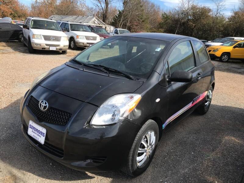 2007 Toyota Yaris for sale at Simmons Auto Sales in Denison TX
